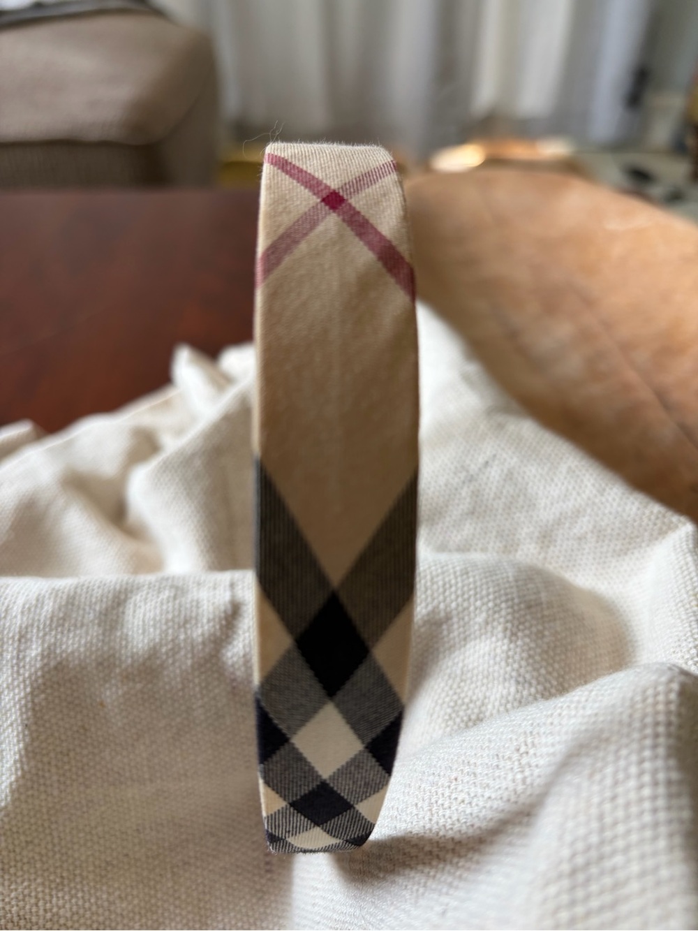 Vintage Burberry Headband USED